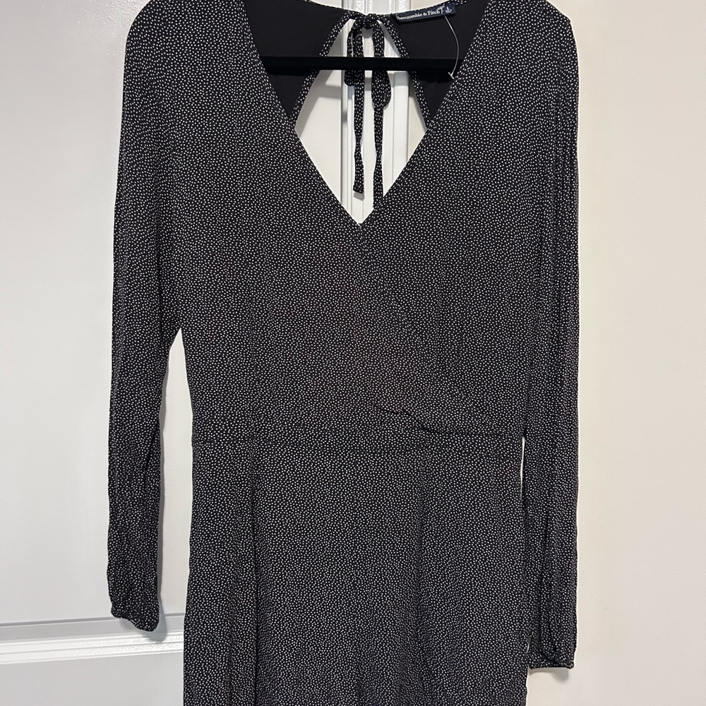 Abercrombie & Fitch Black Romper